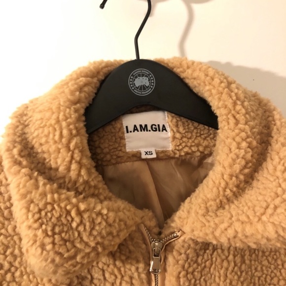 I.AM.GIA pixie Sherpa Teddy coat - Picture 3 of 5